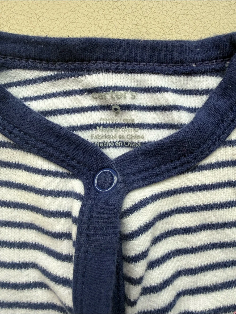 Carters striped navy